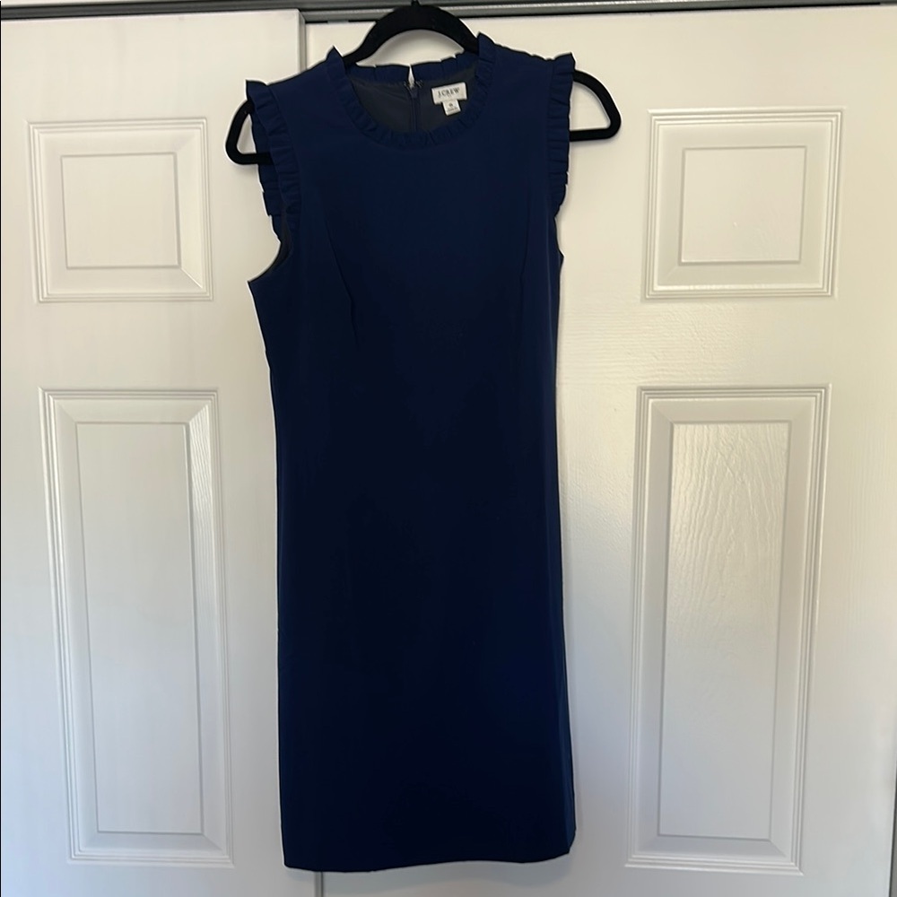 Navy Blue Sleeveless Dress
